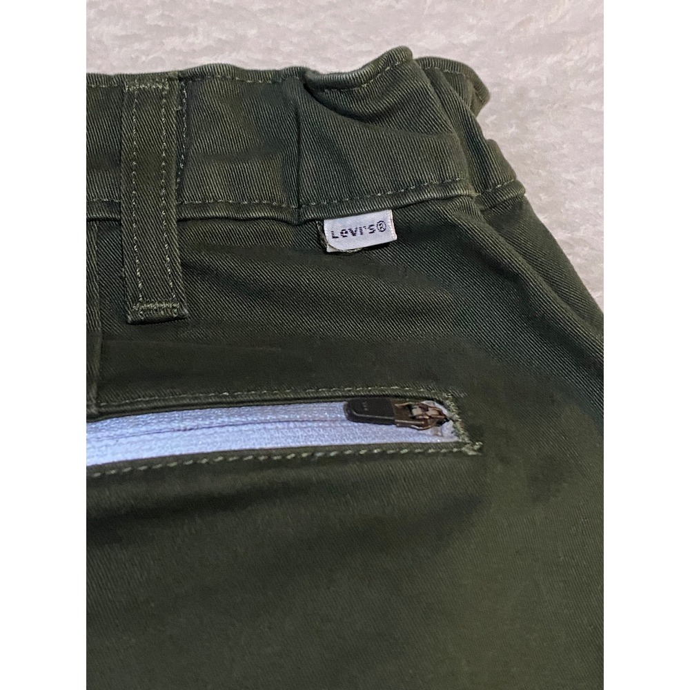 Levis Performance Premium Utility Pants Mens Green Cargo Reflective 34x32(29) - Picture 12 of 12